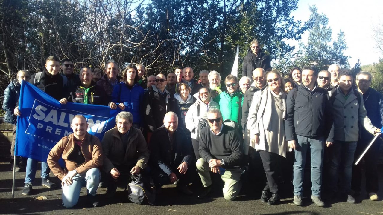 Manifestazione Lega a Roma, presenti anche i canavesani | FOTO