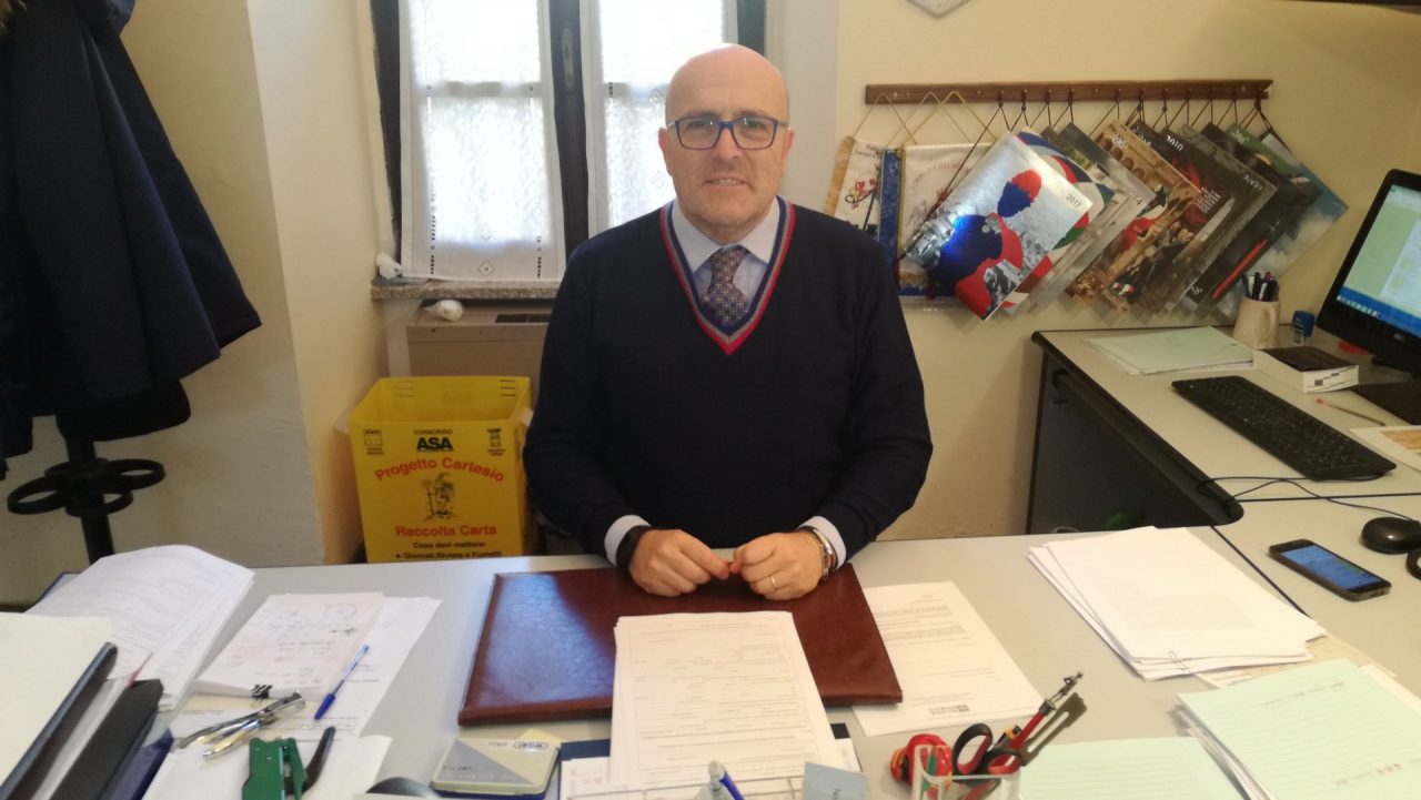 Aquilino Spacca al comando della Municipale di Favria