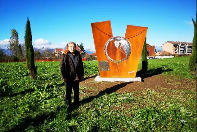Foibe: L’opera del leinicese Michele Privileggi installata a Venaria