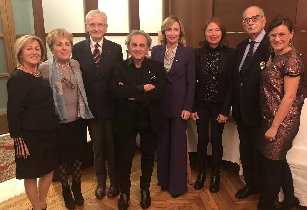 Ugo Nespolo socio onorario del Lions Club Rivarolo Canavese Occidentale