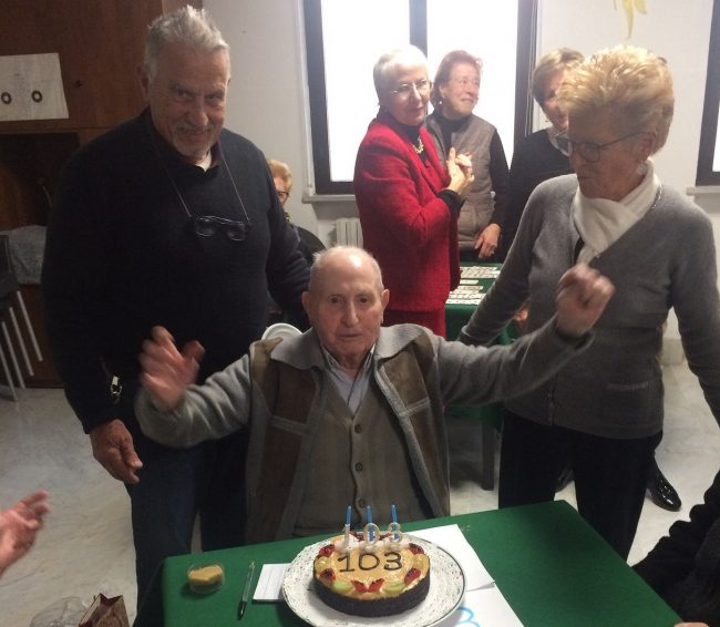 Patentato a 103 anni, il personale record di un torinese