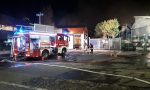 Incendio alla Reinol, ancora al lavoro i vigili del fuoco