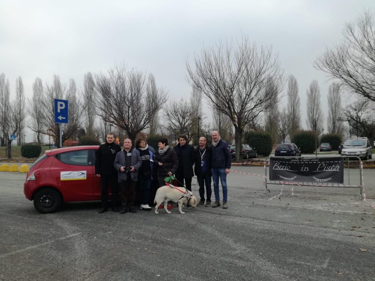 Buio in Pista a Burolo, anche il sindaco vi ha preso parte