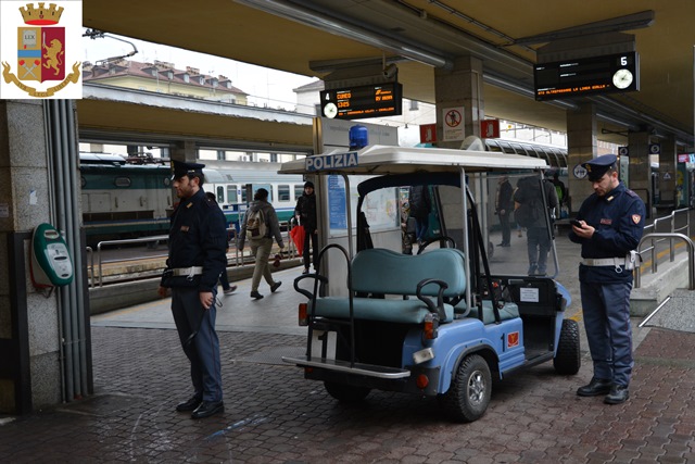 Operazione sicurezza della Polizia di Stato alle Stazioni