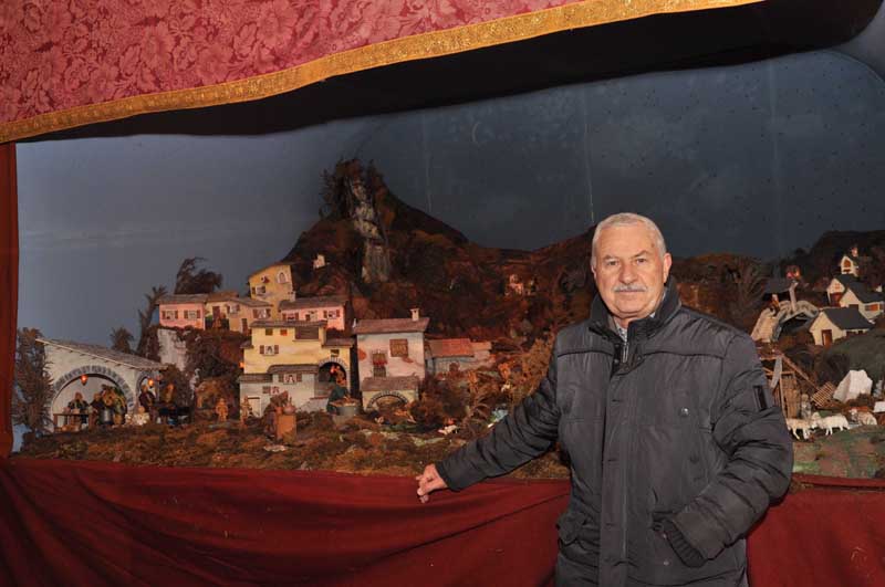 Presepe meccanico a Borgaro, oggi il taglio del nastro