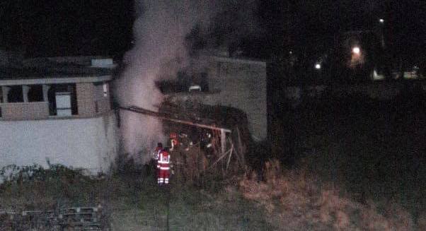 Cafasse, in fiamme roulotte di un senza tetto