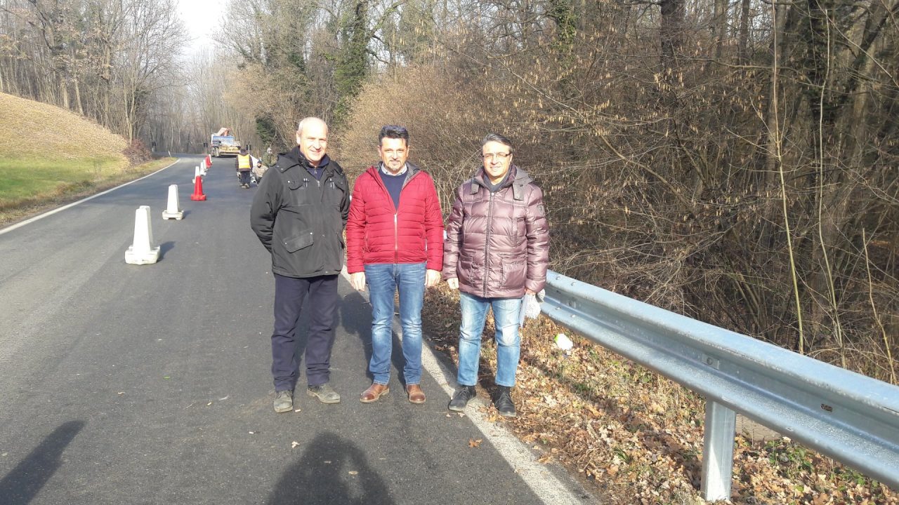 Castellamonte: messa in sicurezza la Provinciale per Castelnuovo Nigra