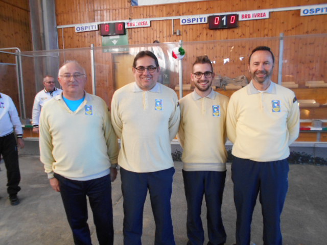 Il Memorial Guido Novasio vinto dalla quadretta del Bra