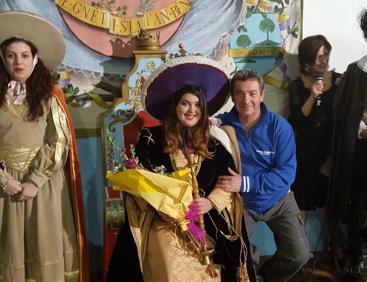 Sabato a Bosconero svelata la Chinota Regina dei Plareuj