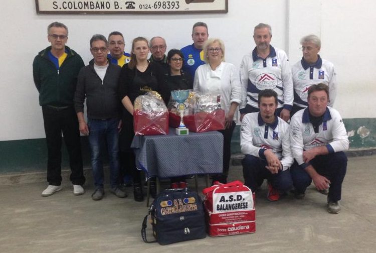 Castellamontese senza rivali nel torneo a quadrette