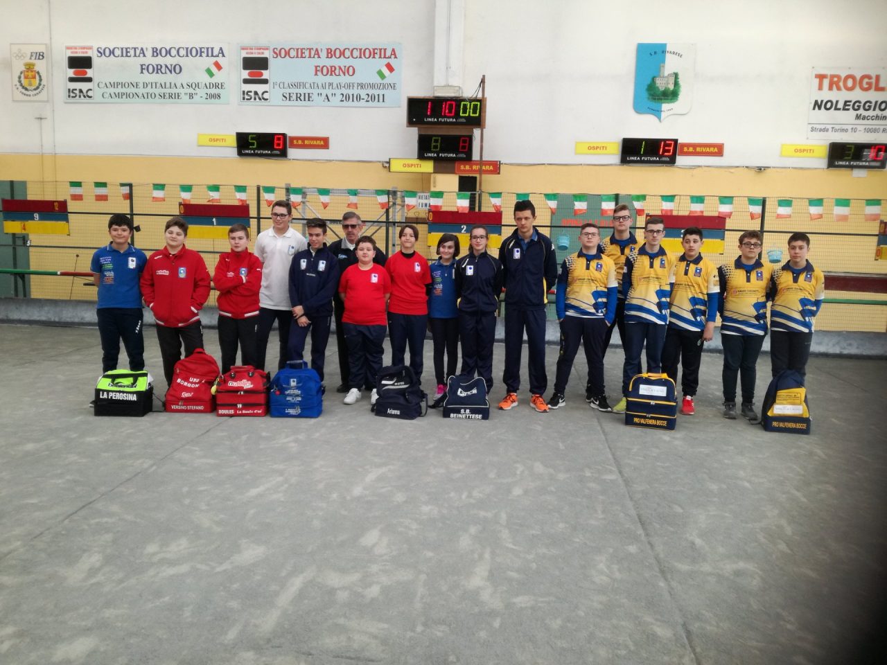 Società Bocciofila Pertusio impegnata ancora con i giovani