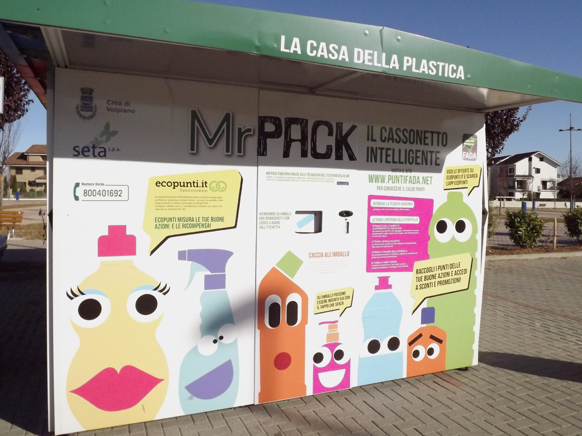 Mr.Pack un successo: raccolte 10 tonnellate di plastica da riciclare