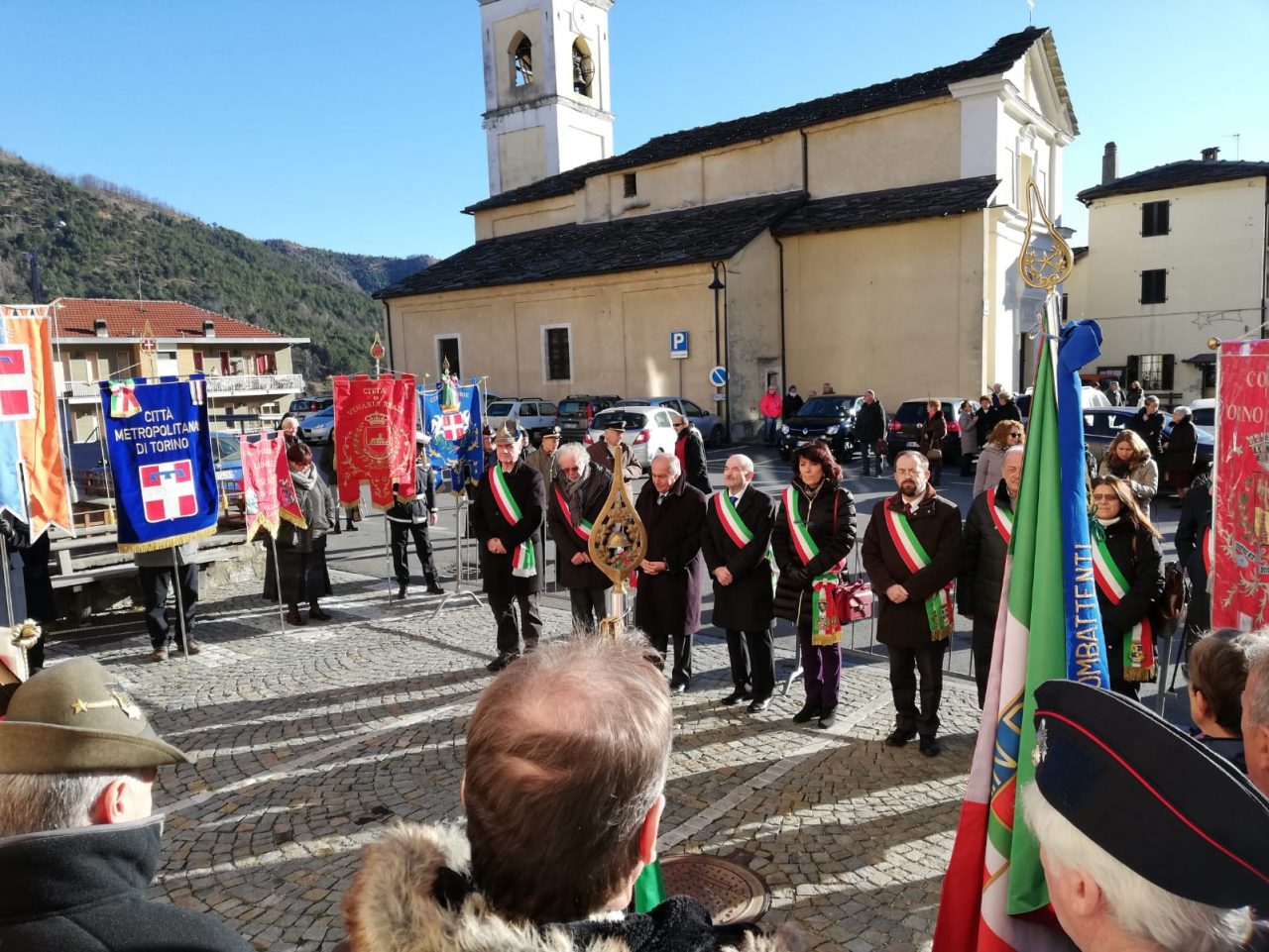 Commemorazione dei Caduti del 6 Gennaio 1944 a Traves