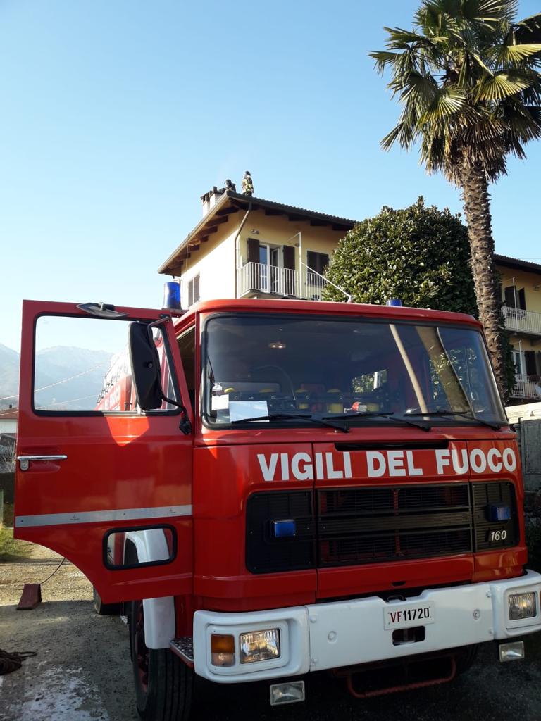 Incendio in abitazione a Forno, molta paura ma nessun danno