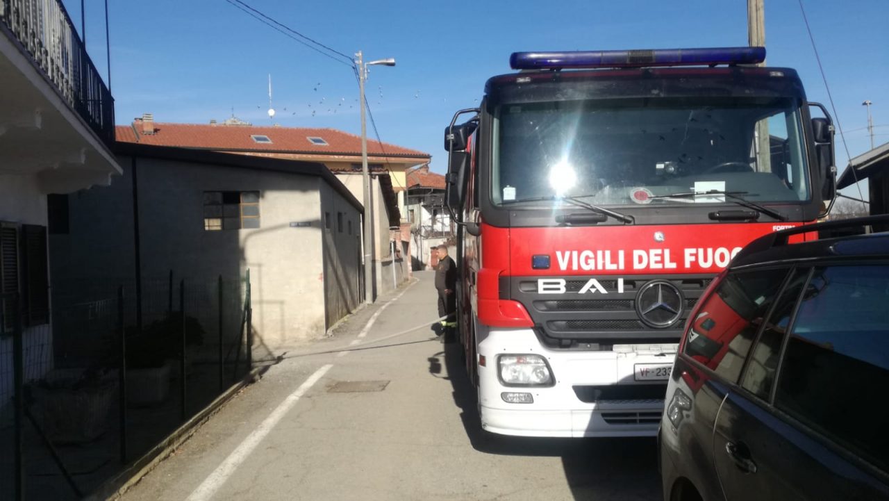 Camino a fuoco a Ciconio | FOTO