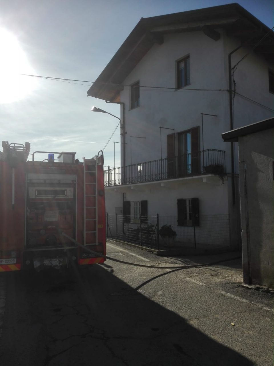 Camino a fuoco a Ciconio