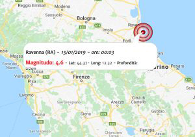 Terremoto in Romagna, tanta paura ma solo danni lievi