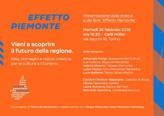 Effetto Piemonte, appuntamento questa sera a Torino