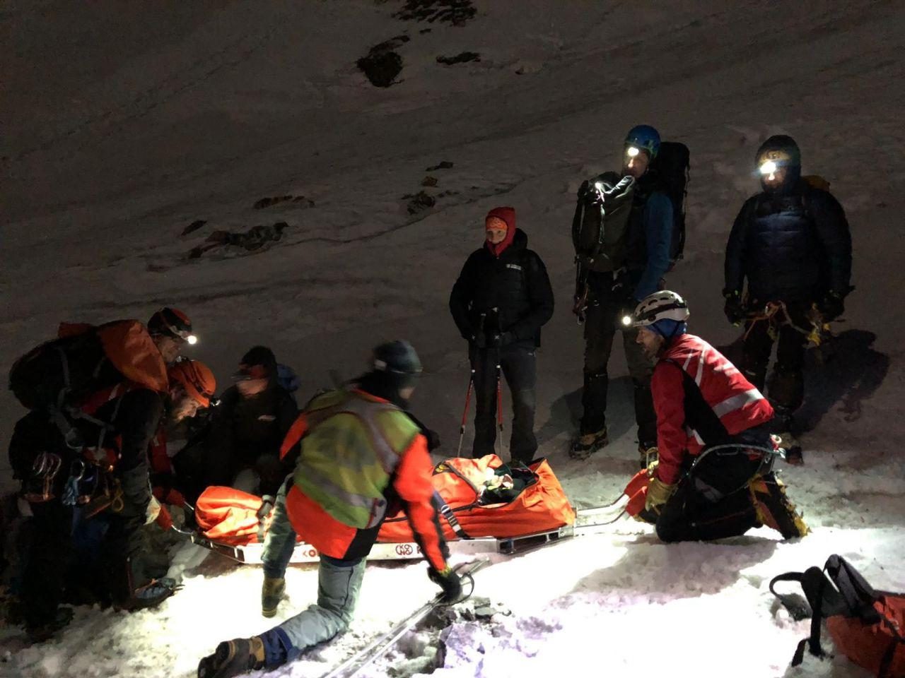 Ghiacciatore recuperato a Balme dal Soccorso Alpino