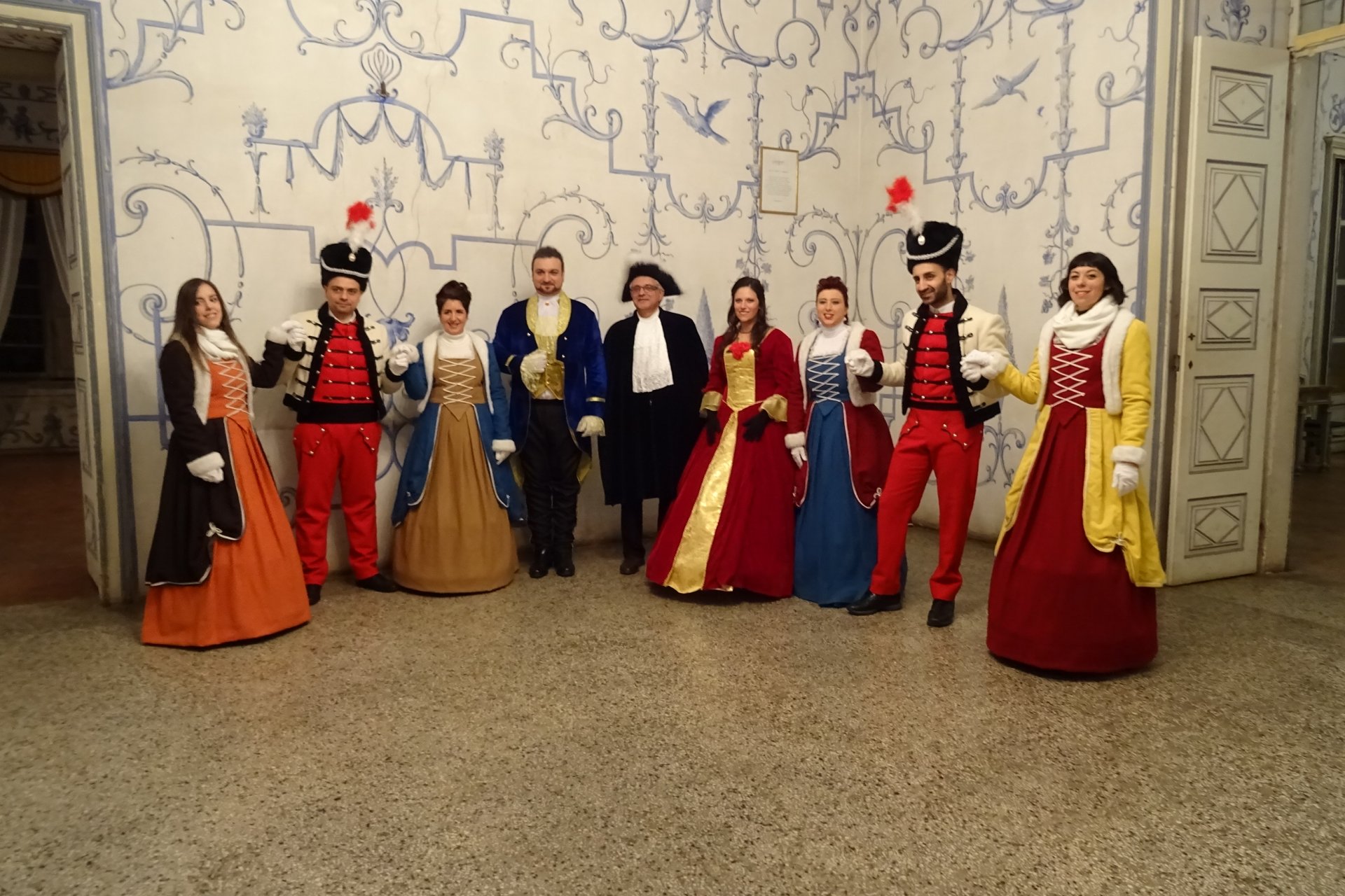 Carnevale San Giorgio 2019,presentazione al castello