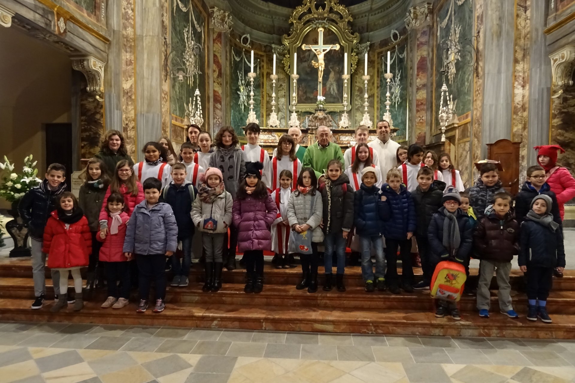 Don Bosco 2019 a S.Giusto, gruppo coi giovani