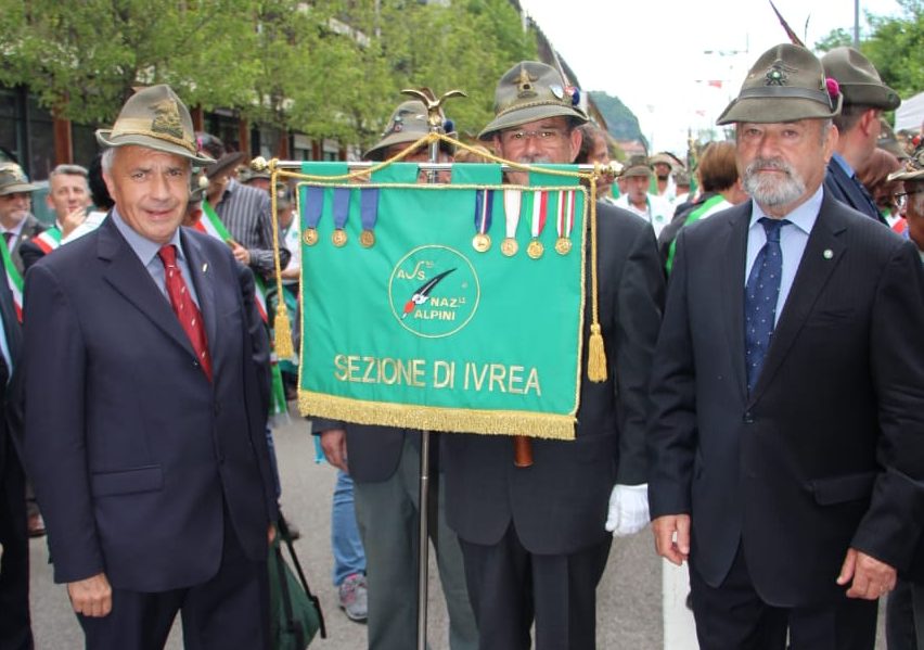 Franzoso è il nuovo presidente dell’Ana sezione Ivrea