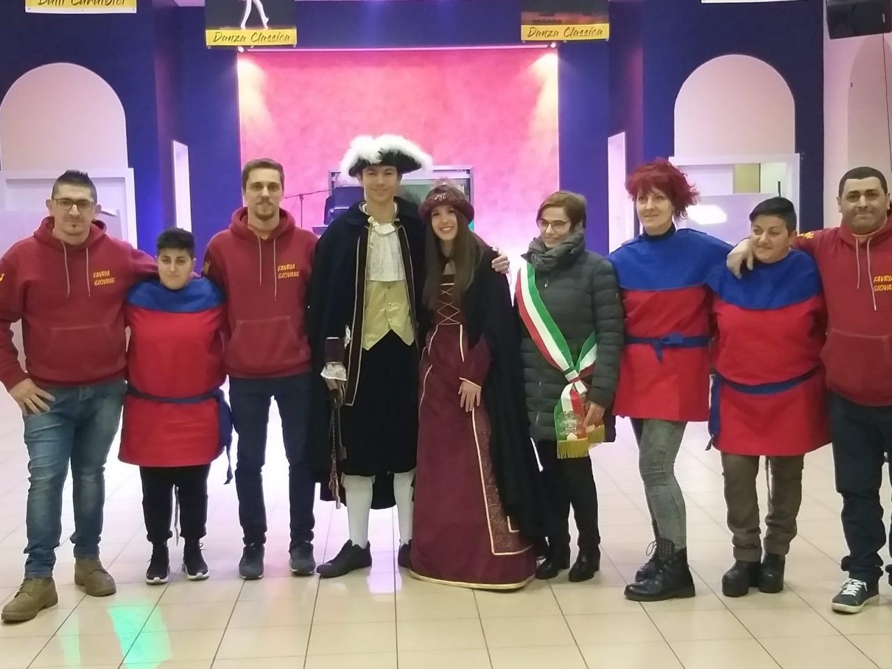 Simona e Loris protagonisti del Carnevale dei Tajastrass