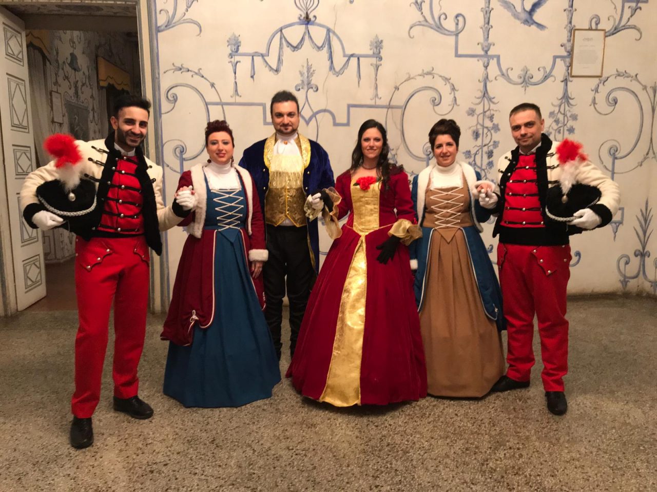 Daniele e Maylise sono Generale e Castellana del Carnevale di San Giorgio