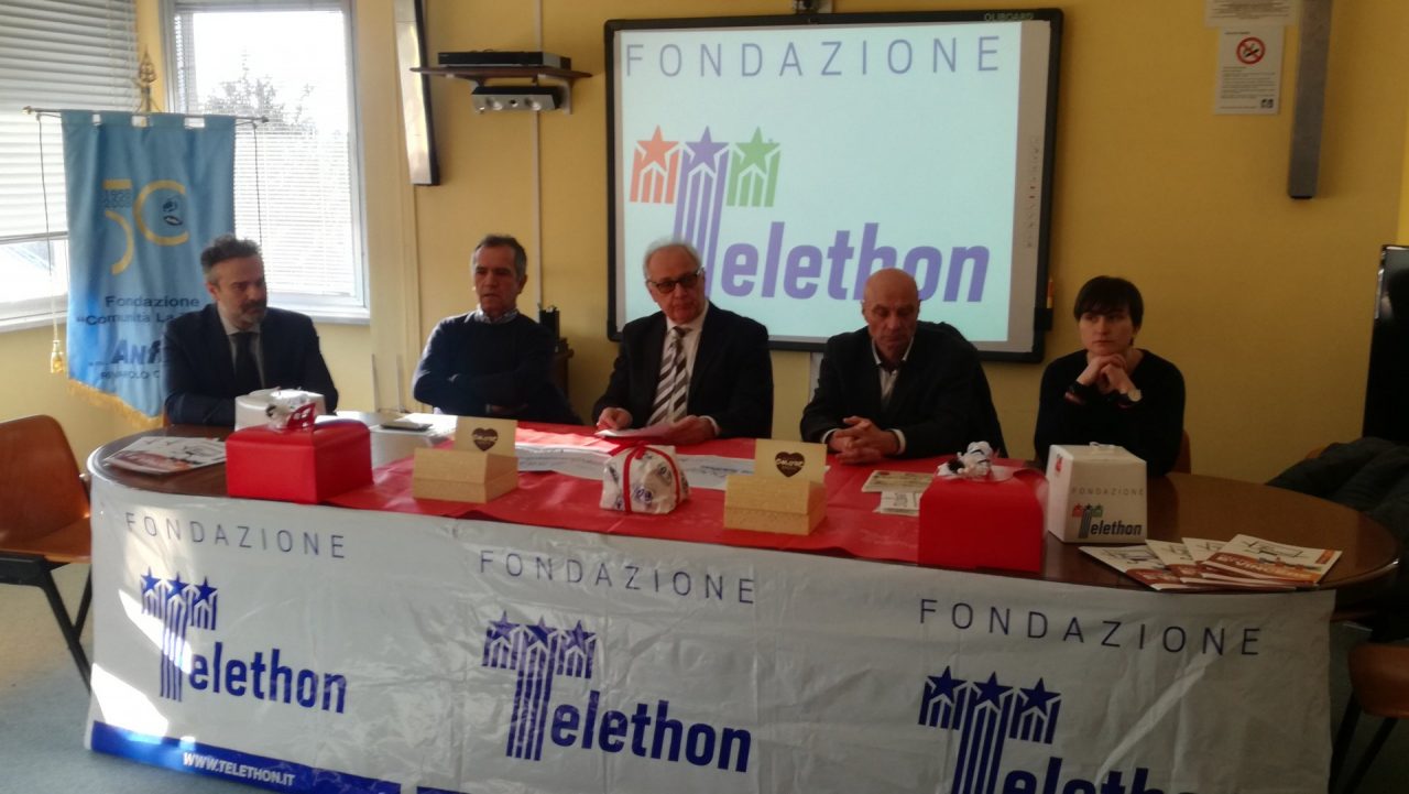 Campagna di Natale Telethon, consegnati dall’Anffas i fondi raccolti
