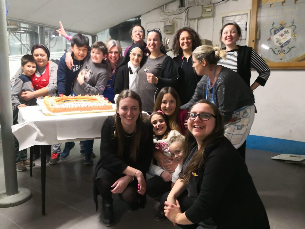 Cena  dell’Oratorio per i bimbi del Regina Margherita