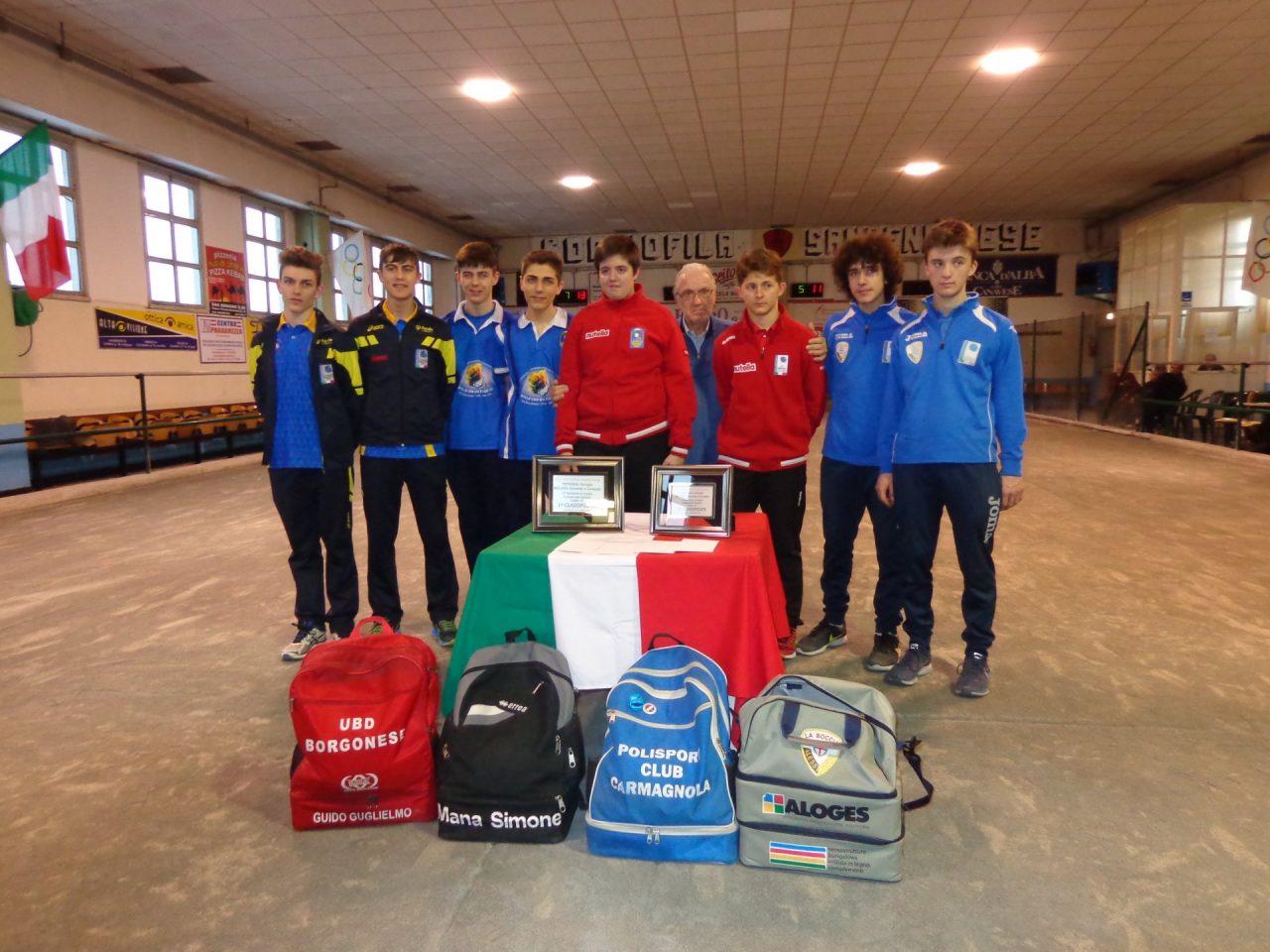 Memorial Famiglia Bollero a San Benigno: bocce giovanili in evidenza