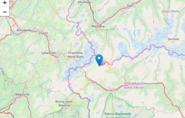 Terremoto in Val d’Aosta, nessun danno registrato