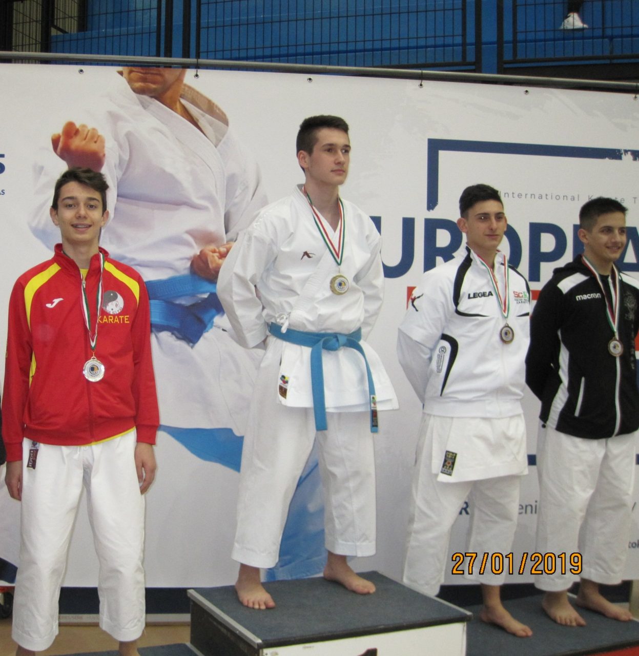 Tommaso Crivellin secondo nell’European Karate Cup