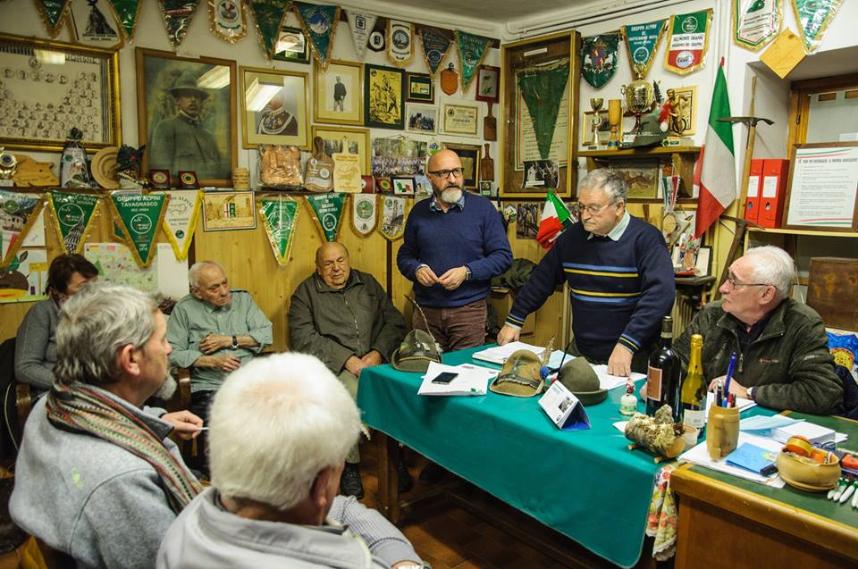 Francesco Salvalaggio confermato capogruppo degli Alpini di Cuorgnè