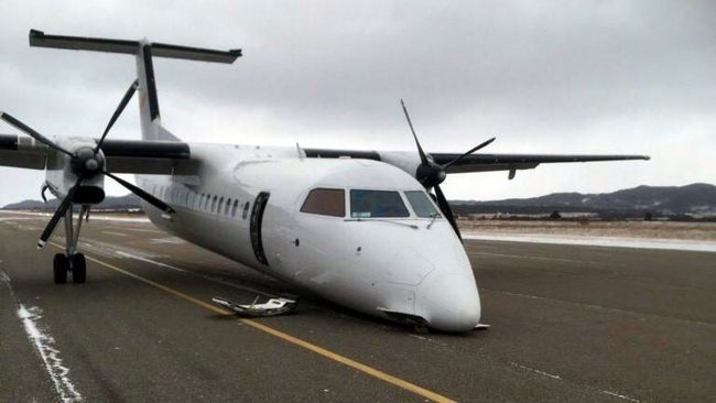 Aereo atterra senza carrello all’aeroporto di Novi Ligure VIDEO