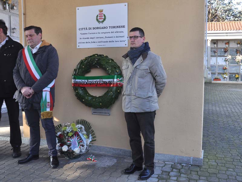 Giorno del Ricordo: incontri a Caselle Borgaro e Mappano