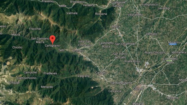 Scossa di terremoto nel Cuneese