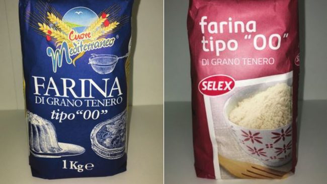 Soia non dichiarata: ritirata farina di grano tenero tipo 00
