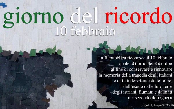 Giorno del Ricordo: l’invito del Comune di Cuorgnè a non dimenticare