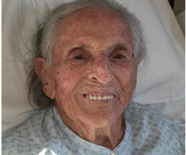 Compleanno da record, nonna Olga ha compiuto 107 anni