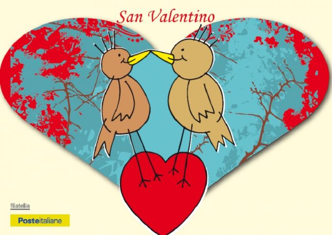 San Valentino 2019: Spedite un “ti amo” con annullo doc