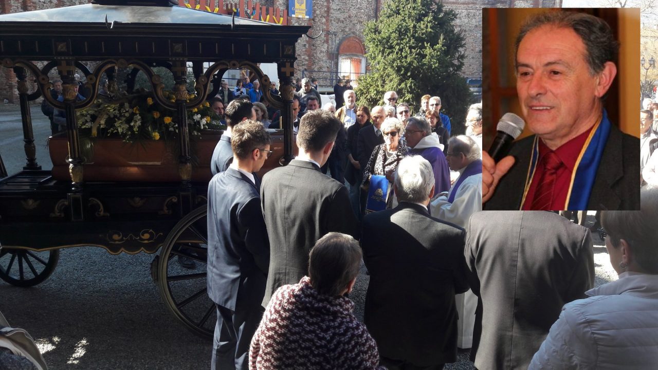 Castellamonte ha dato l’addio ad Alessandro Chiantaretto