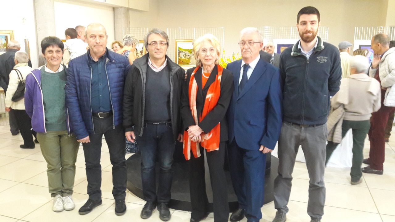 Grande pubblico all’inaugurazione della mostra “Centoquarantacolori”
