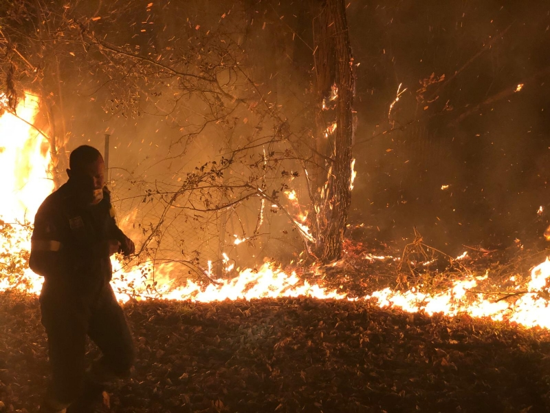 Rabbia, delusione, sconforto: il dolore di sindaci e amministratori dopo l’incendio a Belmonte