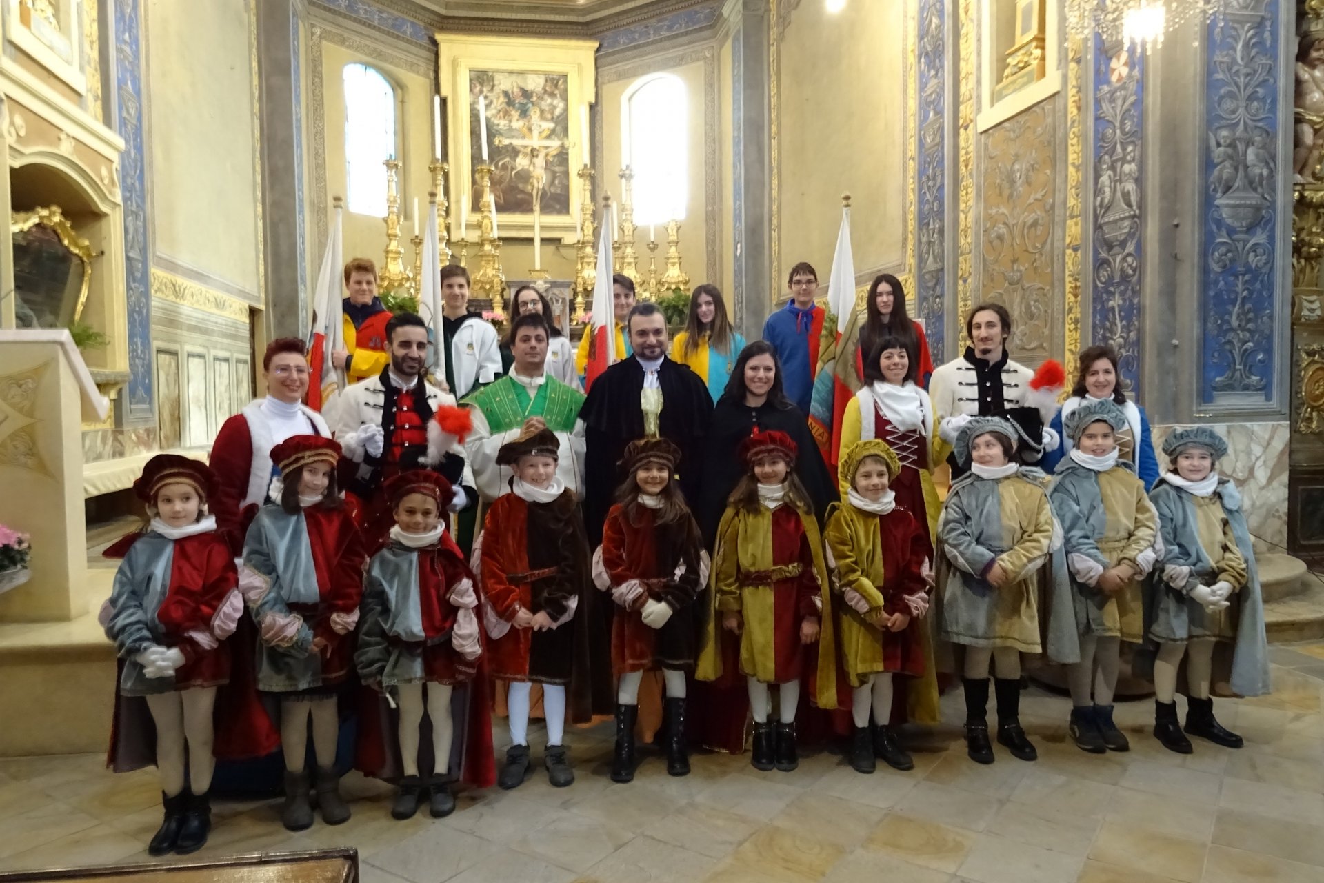 Carnevale S.Giorgio 2019, partecipazione Santa Messa (1)