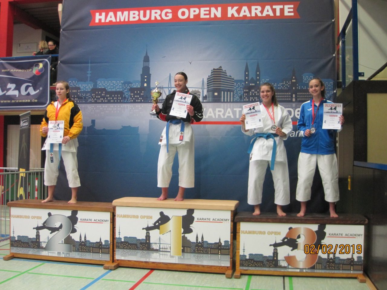 Trasferta ad Amburgo per gli atleti del Shin Gi Tai Karate di Busano