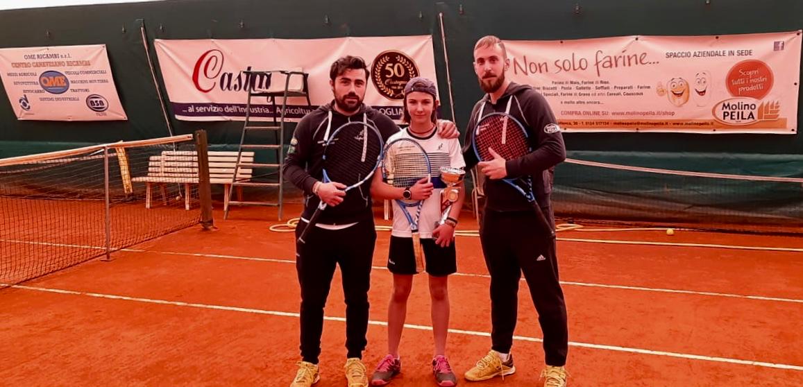 Alice Noascon Fragno è ancora vincente nel tennis