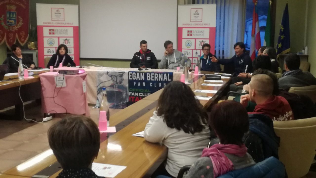 Anche Mattia Viel ospite della serata su Egan Bernal