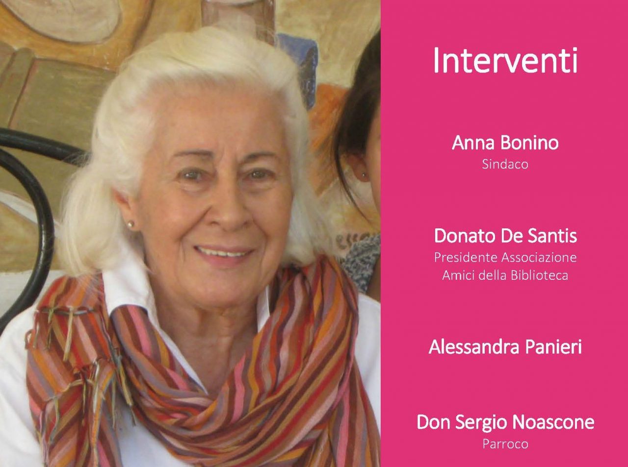 Rocca illuminata e intitolazione biblioteca a Sparone