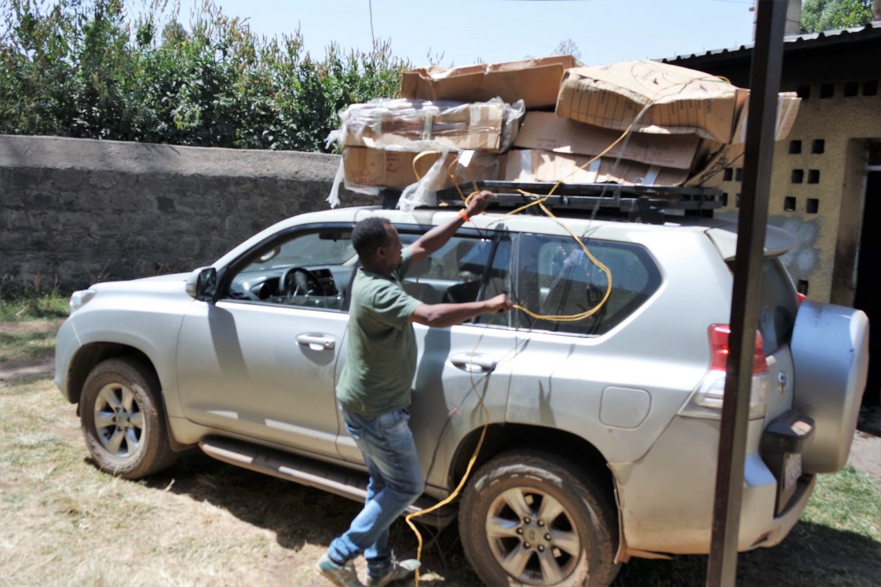 Consegnate le carrozzine all’ospedale in Etiopia